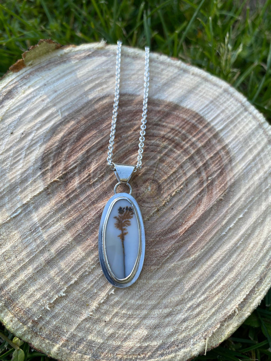 Dendritic Agate Necklace