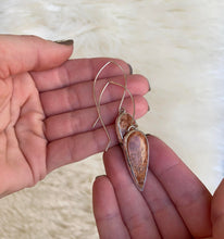 Load image into Gallery viewer, Fossilized Coral Earrings
